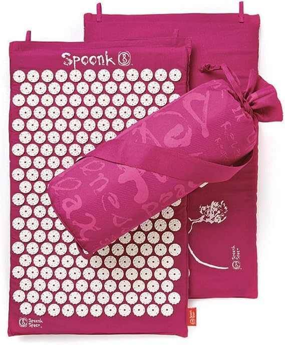 Spoonk Acupressure Eco Mat, Includes Sling Bag Back