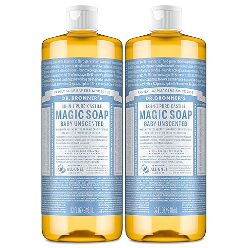 Vista 13 de Pura Castilla y jabón Dr. Bronner Liquido - Lavanda, 1 galón