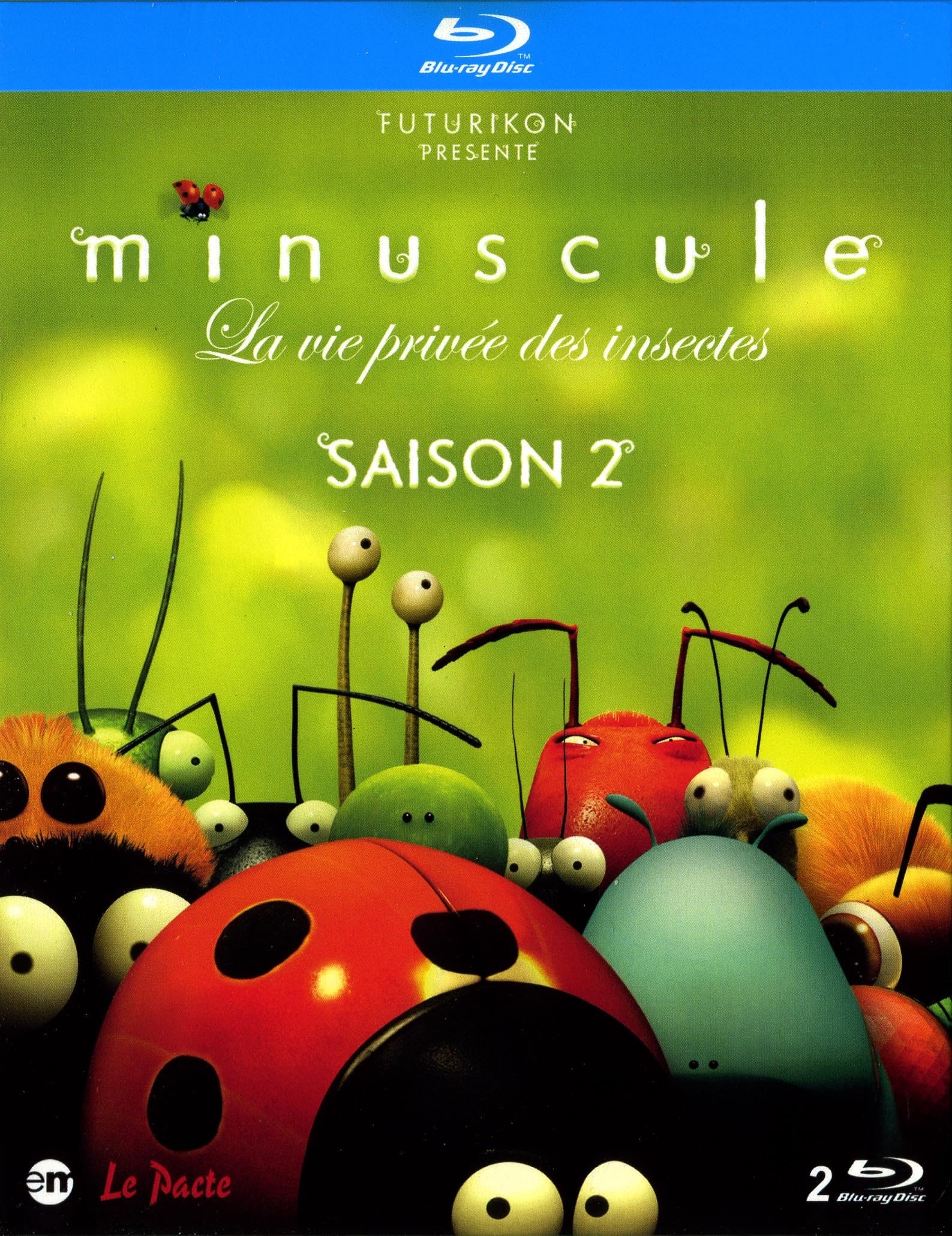 Minuscule Saison 2 en Blu-ray, animación ideal para disfrutar en familia