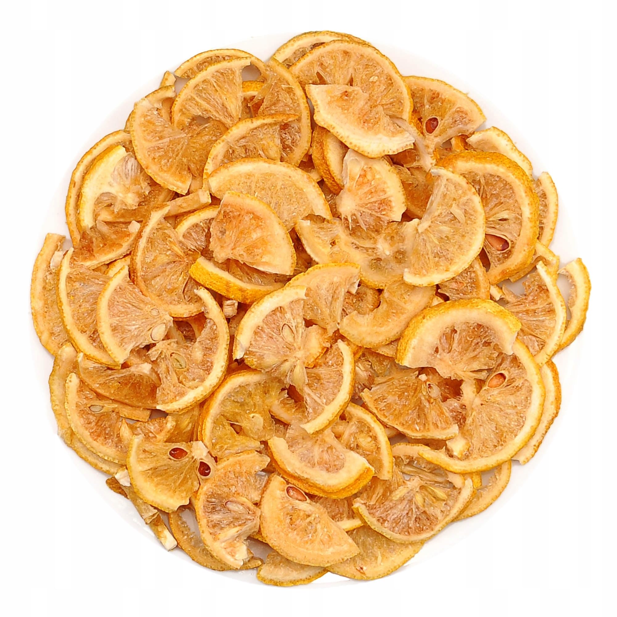 Suszone Pomarańcze w plastrach - 1kg Jadalne do deserów herbaty ciast