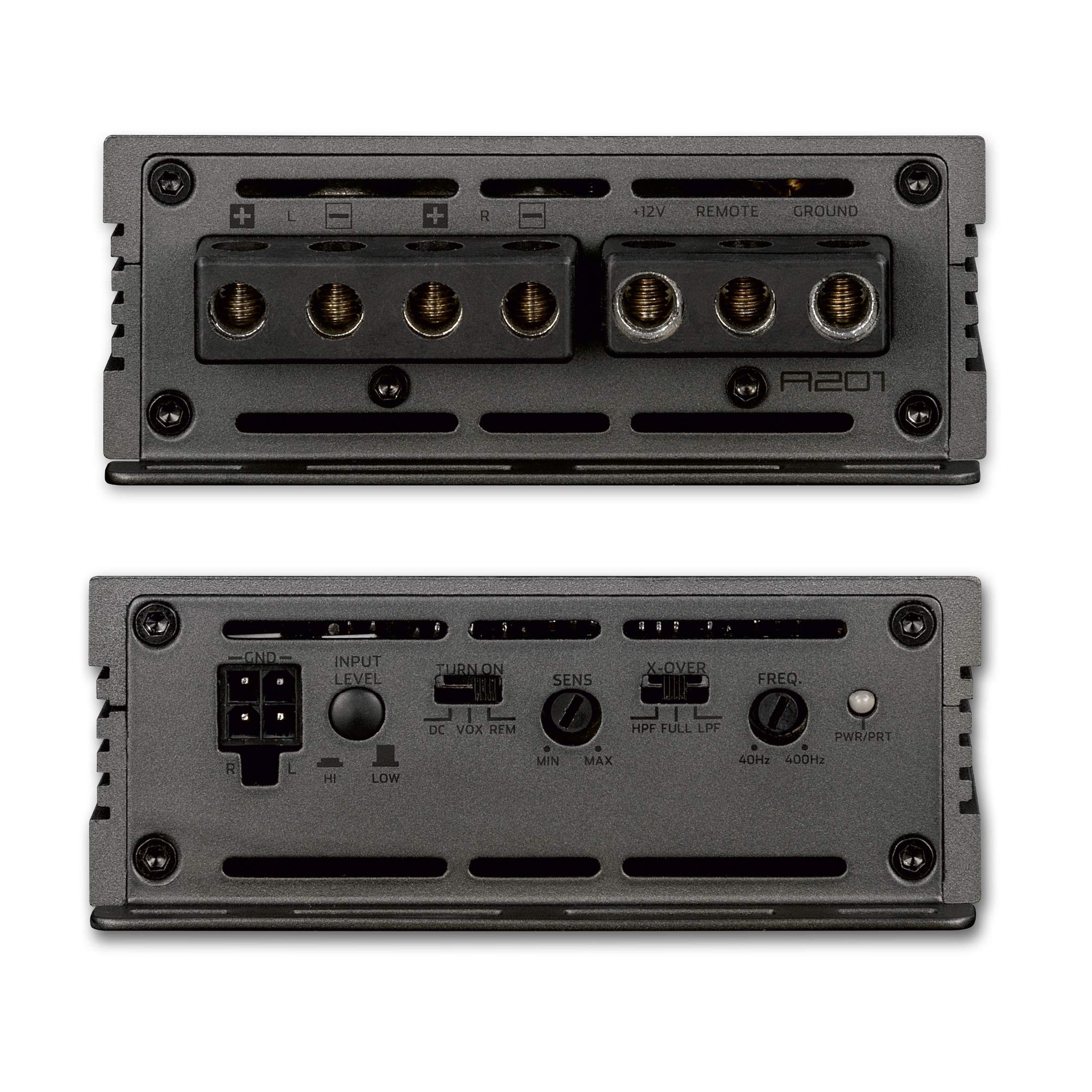AXTON A201 – 2-Kanal Class-D Verstärker, 2 × 150 W RMS Auto Endstufe