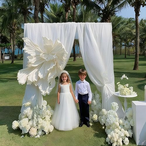 Miniatura 7 de Soporte de arco cuadrado de plástico kit de arco de globos ligero desmontable con base de bolsa de agua para estabilidad, forma variable para arco