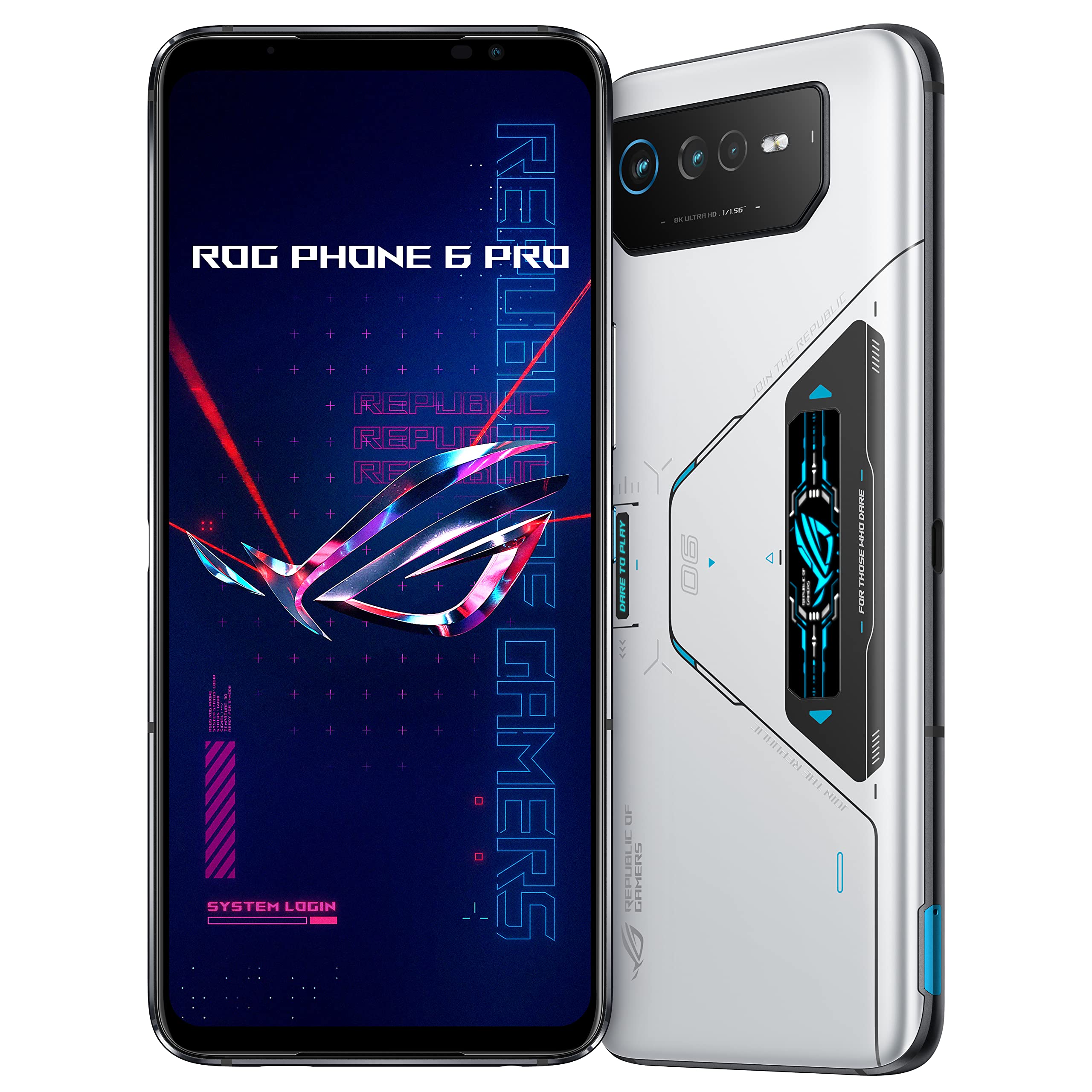 Amazon.co.jp: ASUS ROG Phone 6 Pro Storm White ROG6P-WH18R512/A 