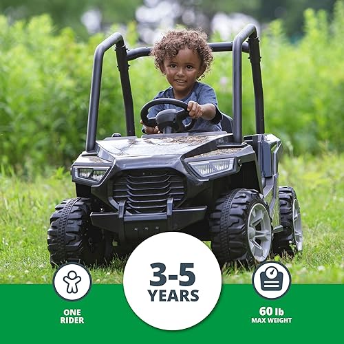 Miniatura 2 de Kid Trax Realtree Whipsaw - Juguete utilitario para niños de 6 V, autos eléctricos para niños de 3 a 5 años de hasta 60 libras, radio FM, luces LED,