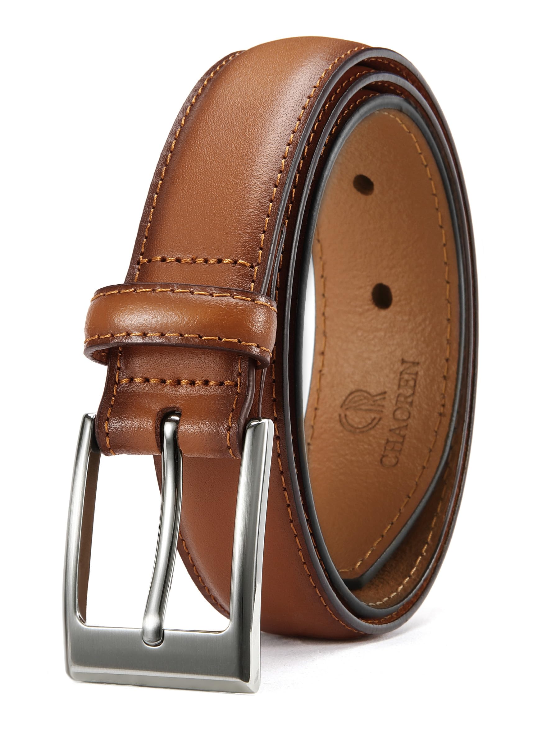 - Mens Belts Leather Gift for Men - Ideal Match for Mens Dress Shoes