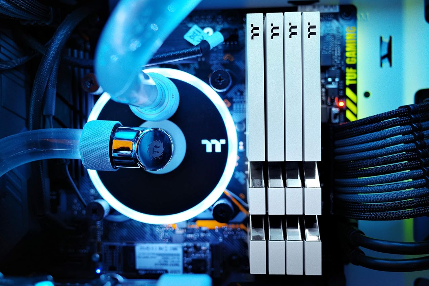 Hottest Sales Thermaltake TOUGHRAM White DDR4 4400MHz C19 16GB (8GB x 2) Memory Intel XMP 2.0 Ready with Real-Time Performance Monitoring Software R020D408GX2-4400C19A Exclusive Discount 60% Price Thermaltake TOUGHRAM White DDR4 4400MHz C19 16GB (8GB x 2) Memory Intel XMP 2.0 Ready with Real-Time Performance Monitoring Software R020D408GX2-4400C19A