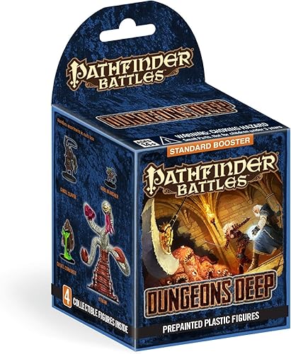 Pathfinder BatallasMAZMORRAS Deep Booster ladrillo 8Boosters estándar 32pintado de miniaturas
