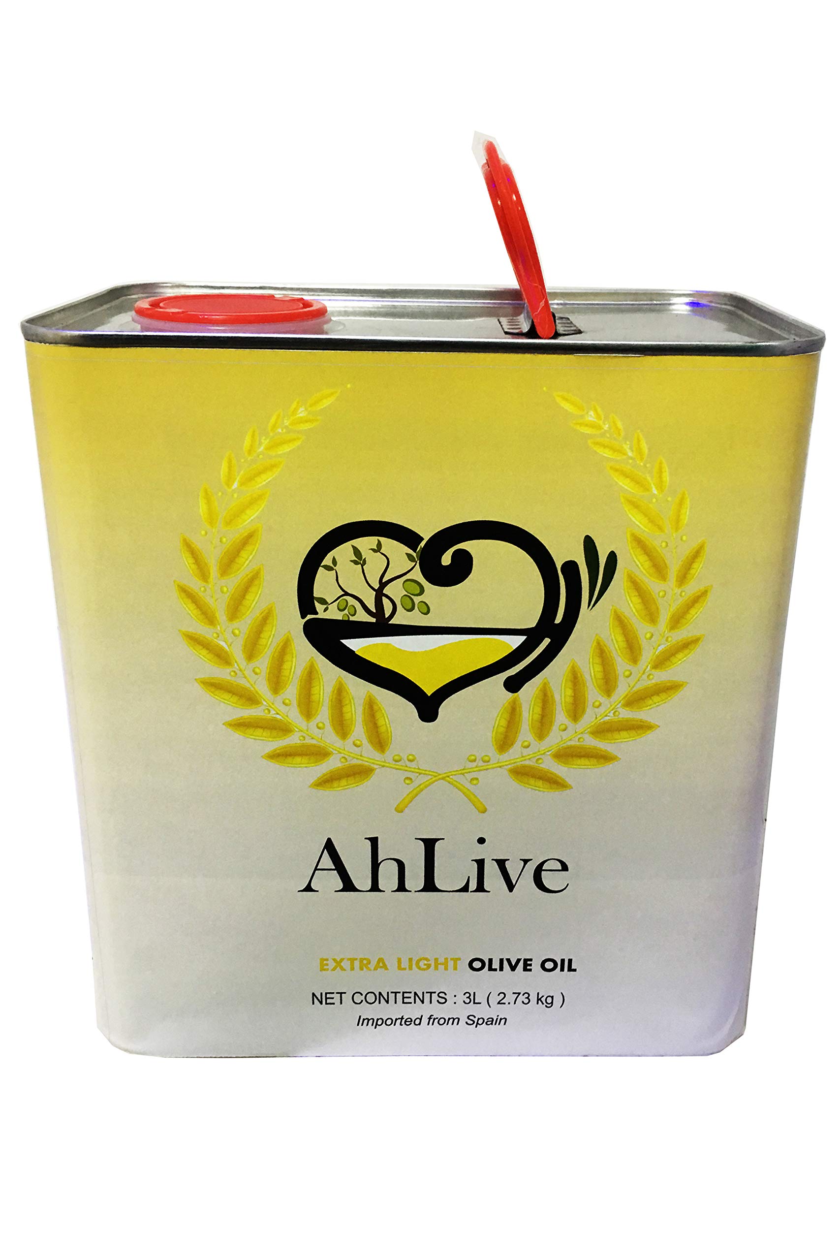 AHLIVE Extra Light Olive Oil - 3 Liter