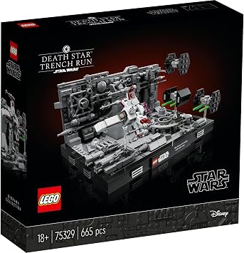 LEGO Star Wars Death Star™ Trench Run Diorama 75329 Toy Blocks Gift Track Boys Adults