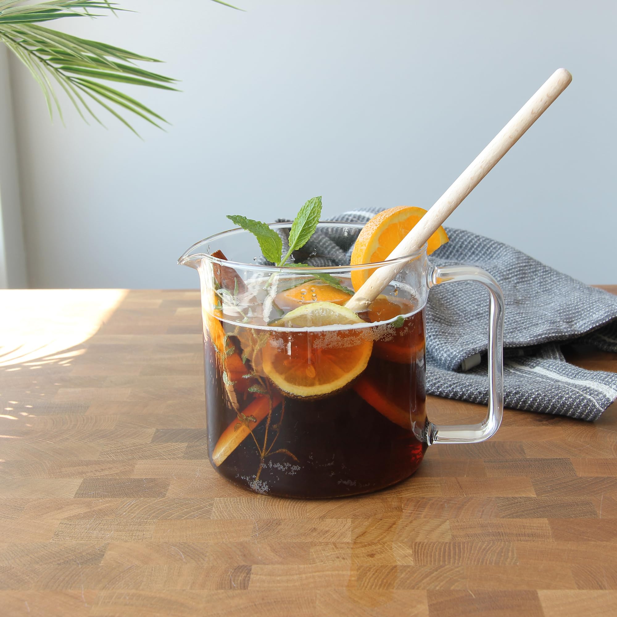 Bredemeijer Teekanne Emma 1,3L mit Edelstahlfilter Transparant