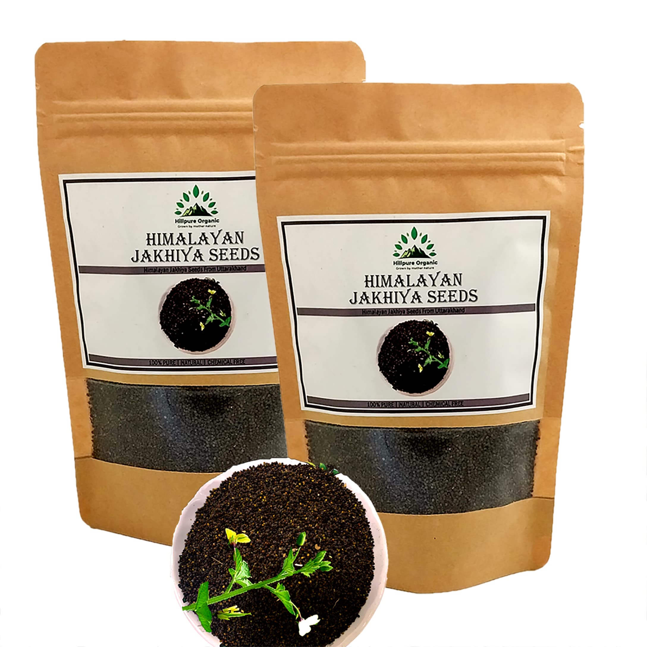 Hillpure Organic Himalayan Jhakhiya Seeds | Super Food of Uttarakhand |100% Pure & Natural | Cleome viscosa Seeds | Wild Mustard (175gm + 175gm)… (B0BYHZ3KR3) Amazon Price History, Amazon Price Tracker