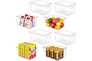 YIHONG Clear Plastic Storage Bins for Clothes: Organize Your Wardrobe Effortlessly