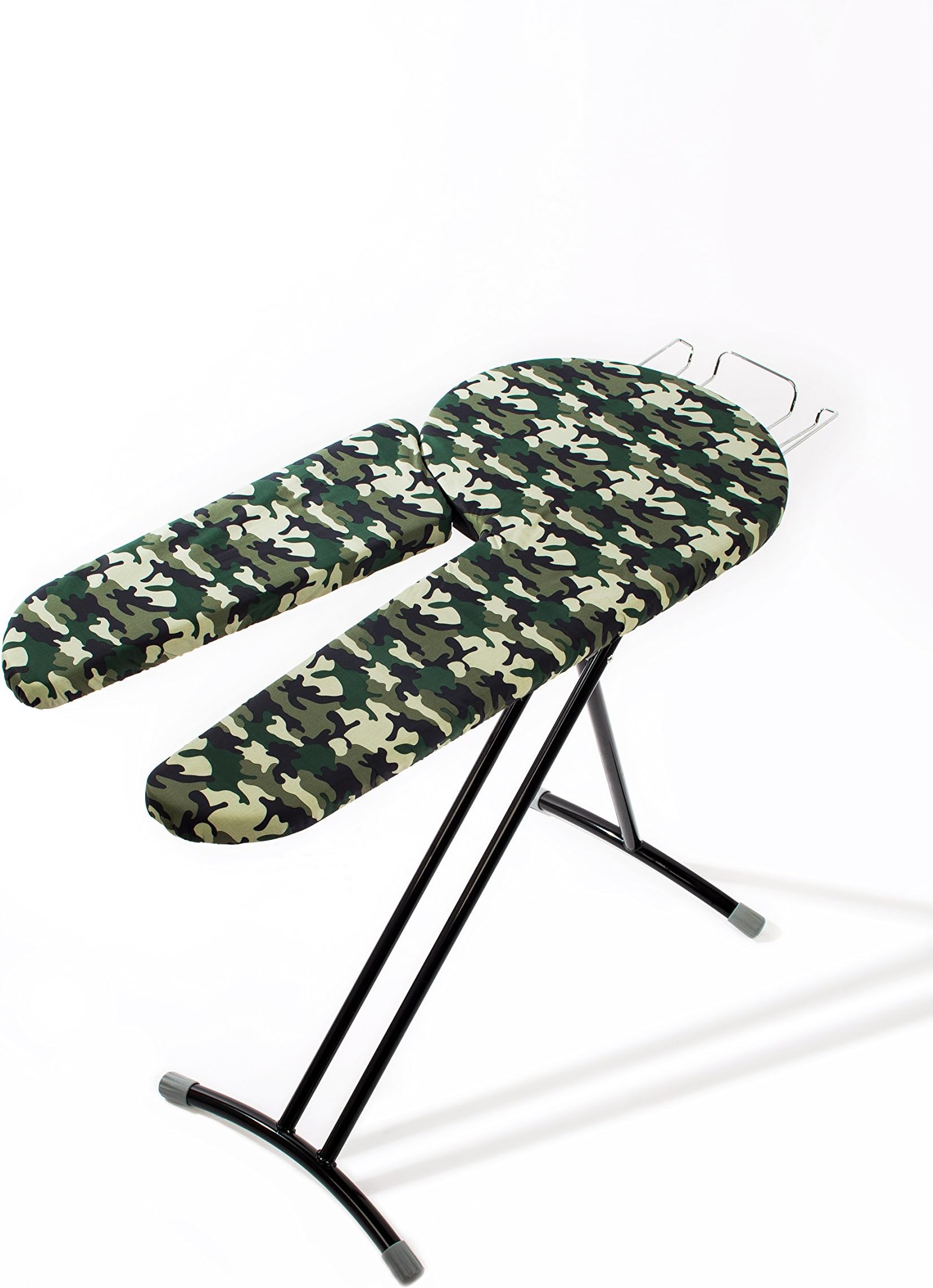 Frank Lee Industries Premium Split Camouflage Line Ironing Board, Green Camouflage