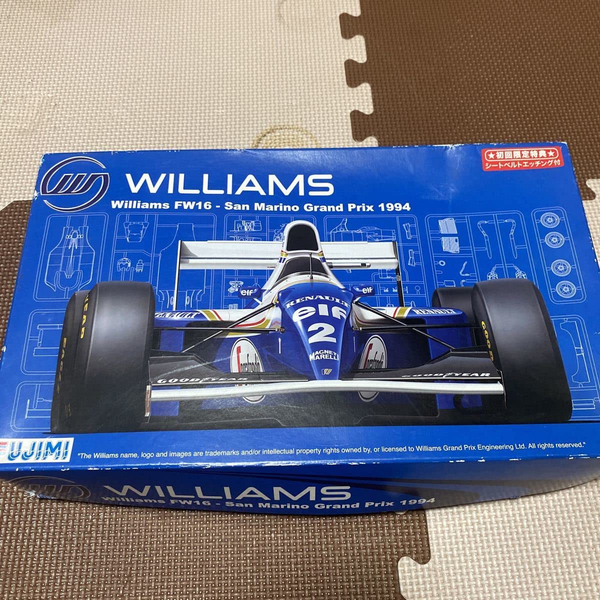 Amazon.co.jp: ウィリアムズ FW16 1994 サンマリノGP 1/20スケール GP 