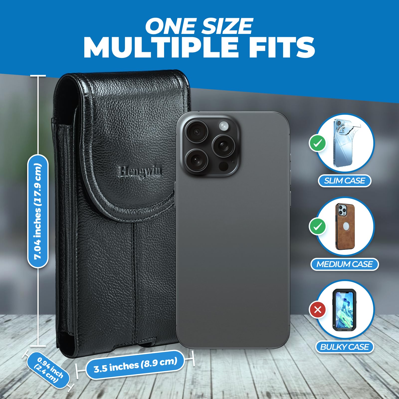 BAGZY Porta Telefono Corsa Da 7,0 Pollici con Tracolla, Porta Cellulare da Braccio Applicabile a Accessori Palestra da Corsa, Yoga, Accessori da Jogging per iPhone 15 Pro/14 Pro Max (Azzurro