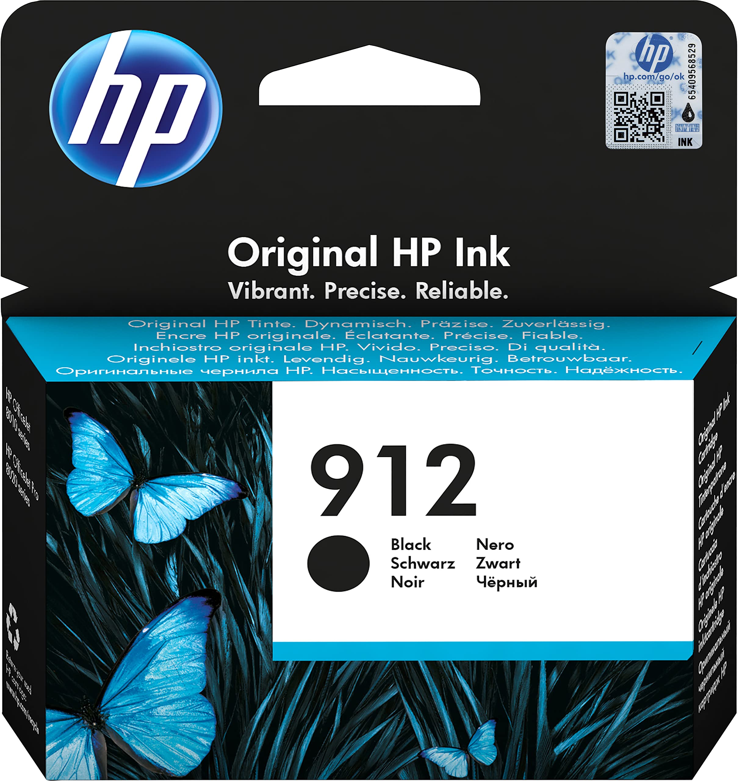 HP 912 Black 300 Pages