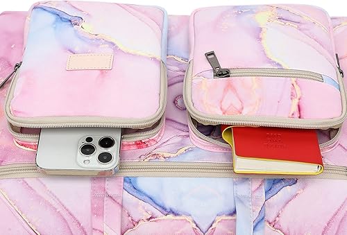 Miniatura 6 de Ezrelia Bolsa de hombro para laptop de 15-15.6 pulgadas, para MacBook Pro 16, HP Lenovo Dell 14 pulgadas impermeable bolsa de mensajero funda