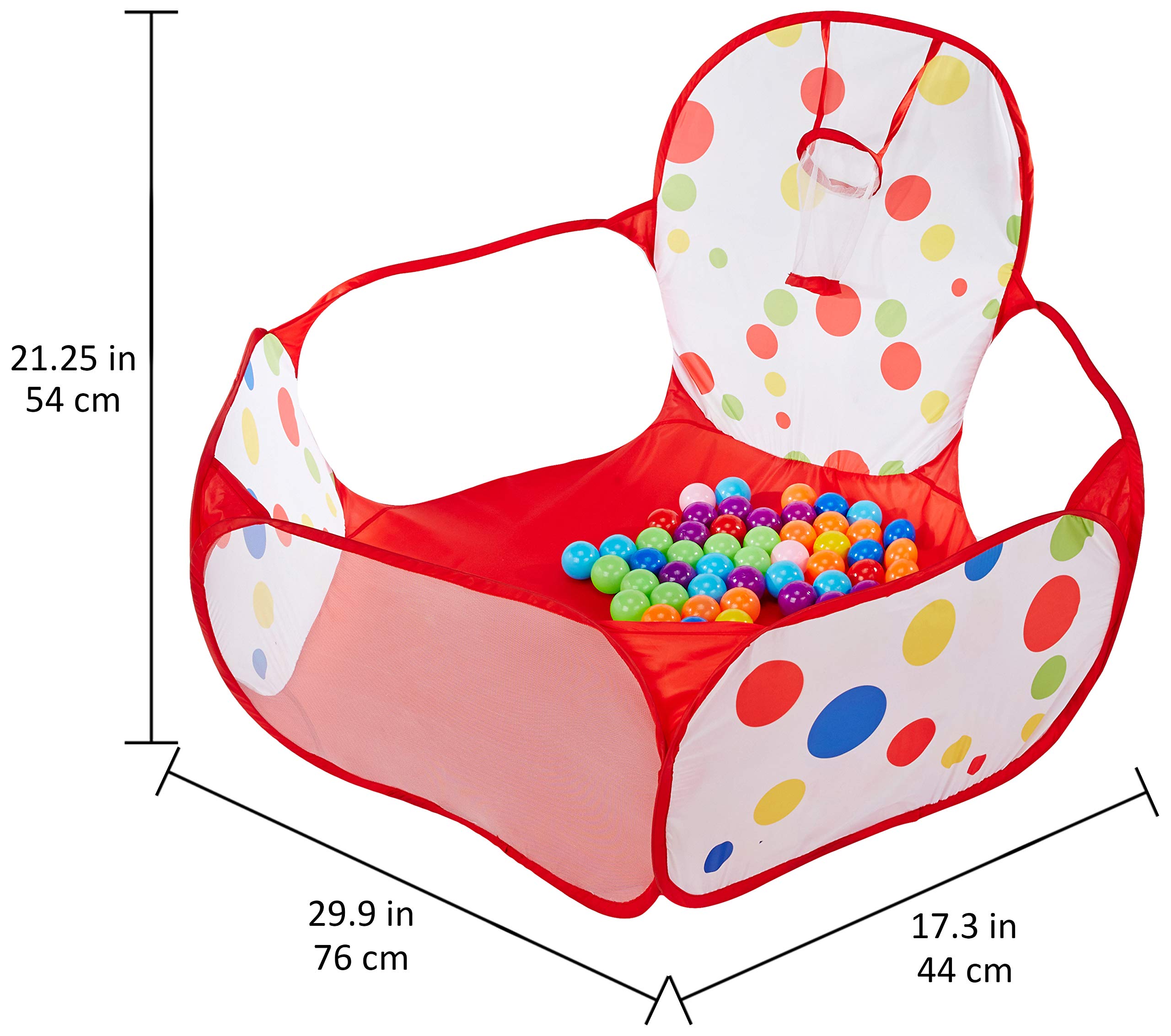 Amazon Brand - Jam & Honey Pool with Balls for Children Aged 3 Years and Above (Blue) - Image 4 thumbnail