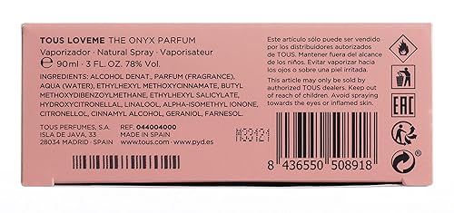 Miniatura 4 de TOUS LOVEME ONYX de Tous, spray EAU DE PARFUM 3 OZ