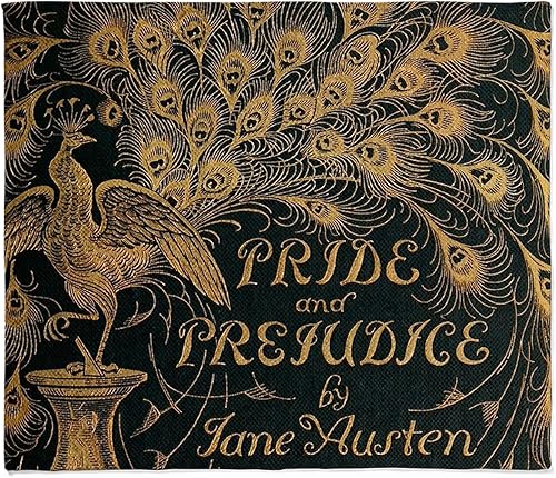 CafePress Orgullo y prejuicio - Manta de forro polar súper suave, 60 x 50 pulgadas