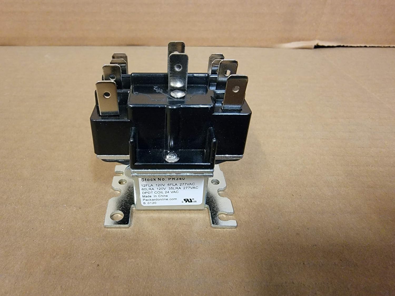 Packard Pr340 Switching Relay Dpdt- 24 Coil Voltage