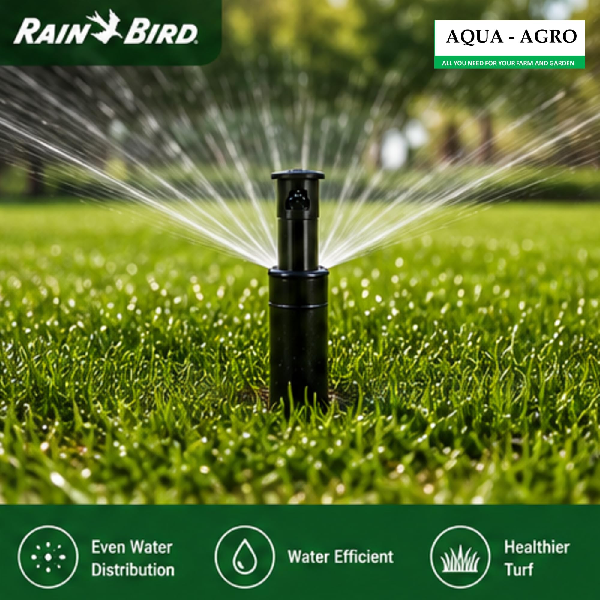 Rain Bird F4-FC Falcon 6504 Serie Vollkreis-Rotor Pop-Up-Regner
