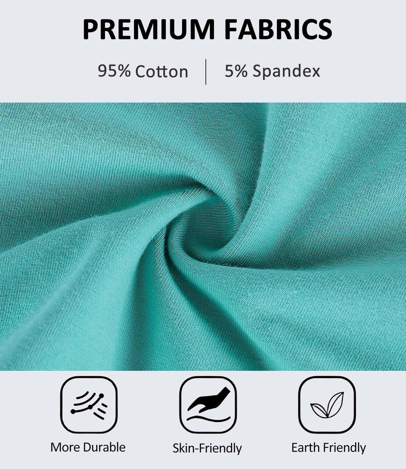 wirarpa Women's Underwear Cotton Hipster Panties Ladies Panties 6 Pack (Regular & Plus Size) - Image 5