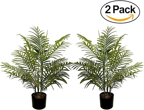Miniatura 8 de Admired By Nature Palmera artificial, paquete de 2, paquete doble, 2 unidades