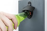 Vista 6 de National Hardware V1472 N338-102 Abrebotellas de montaje en pared, bronce aceitado