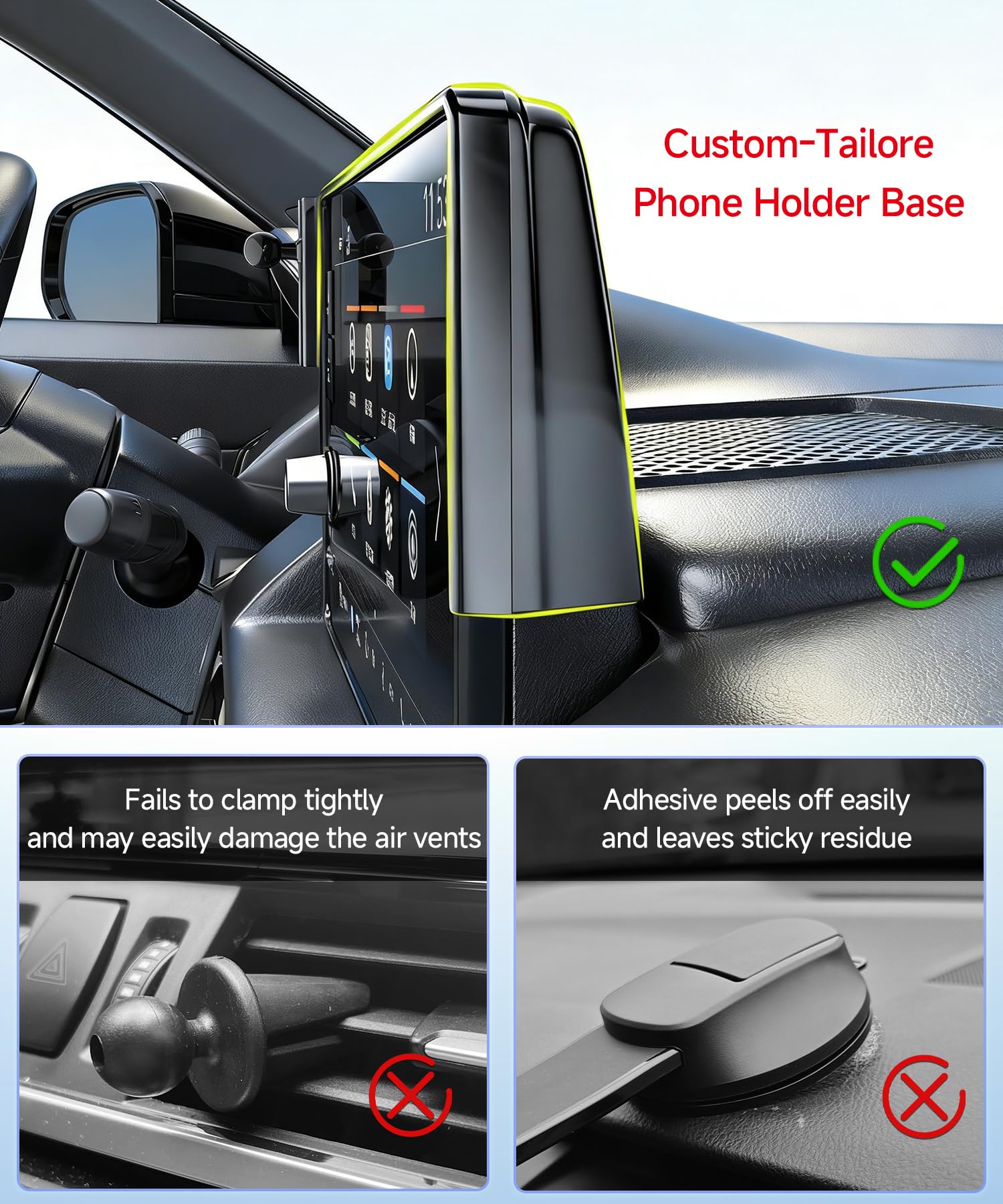 Qi2.2 Max 25W Fast Wireless Car Charger Phone Holder per 2023 2024 2025 2026 Kia Sportage Schermo da 12,3 pollici, supporto magnetico per telefono compatibile con MagSafe
