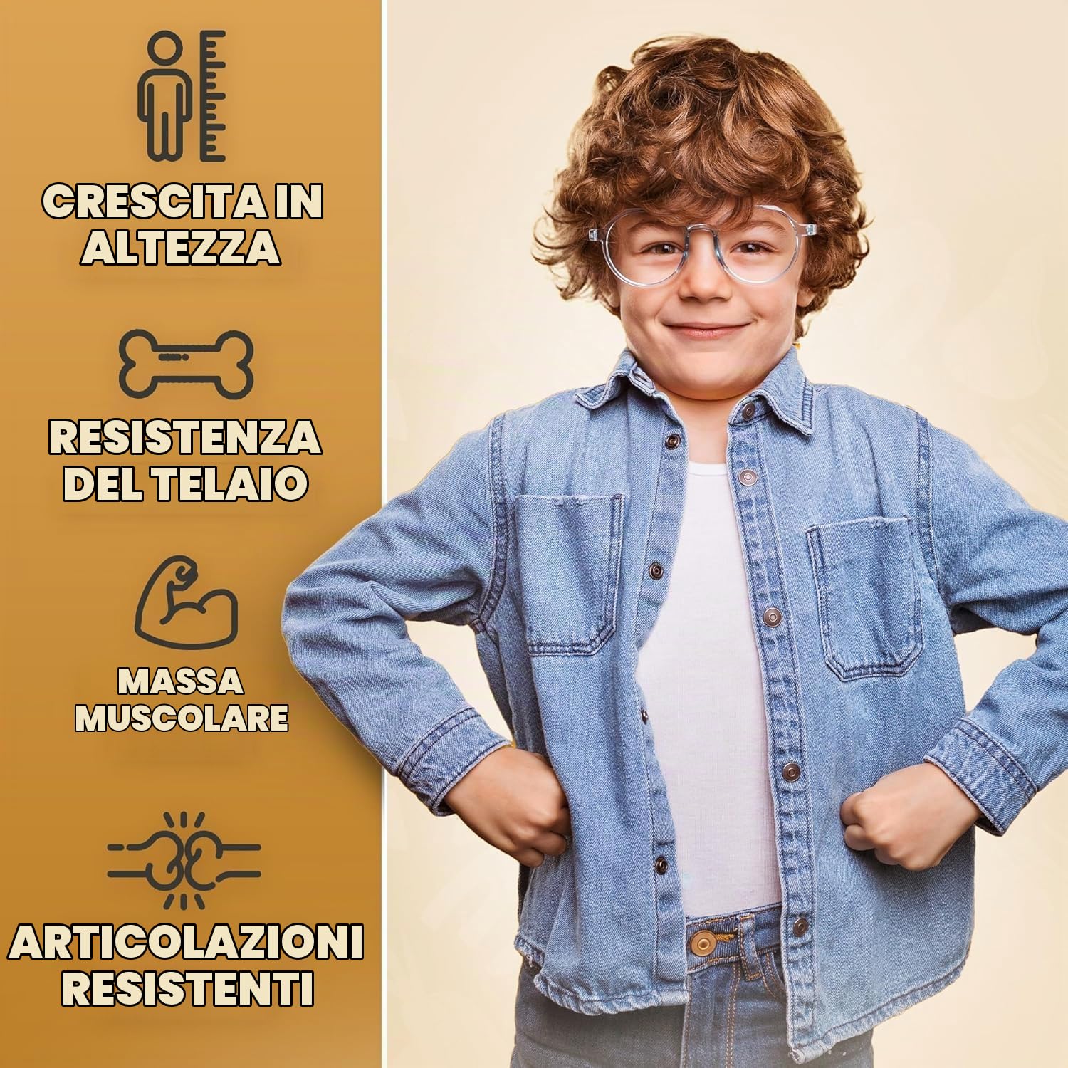 Gomme gommose vitaminiche per aumentare la crescita in altezza, integratore Grow Tall Maximizer, multivitaminico per bambini, ragazzi e ragazze, adulti
