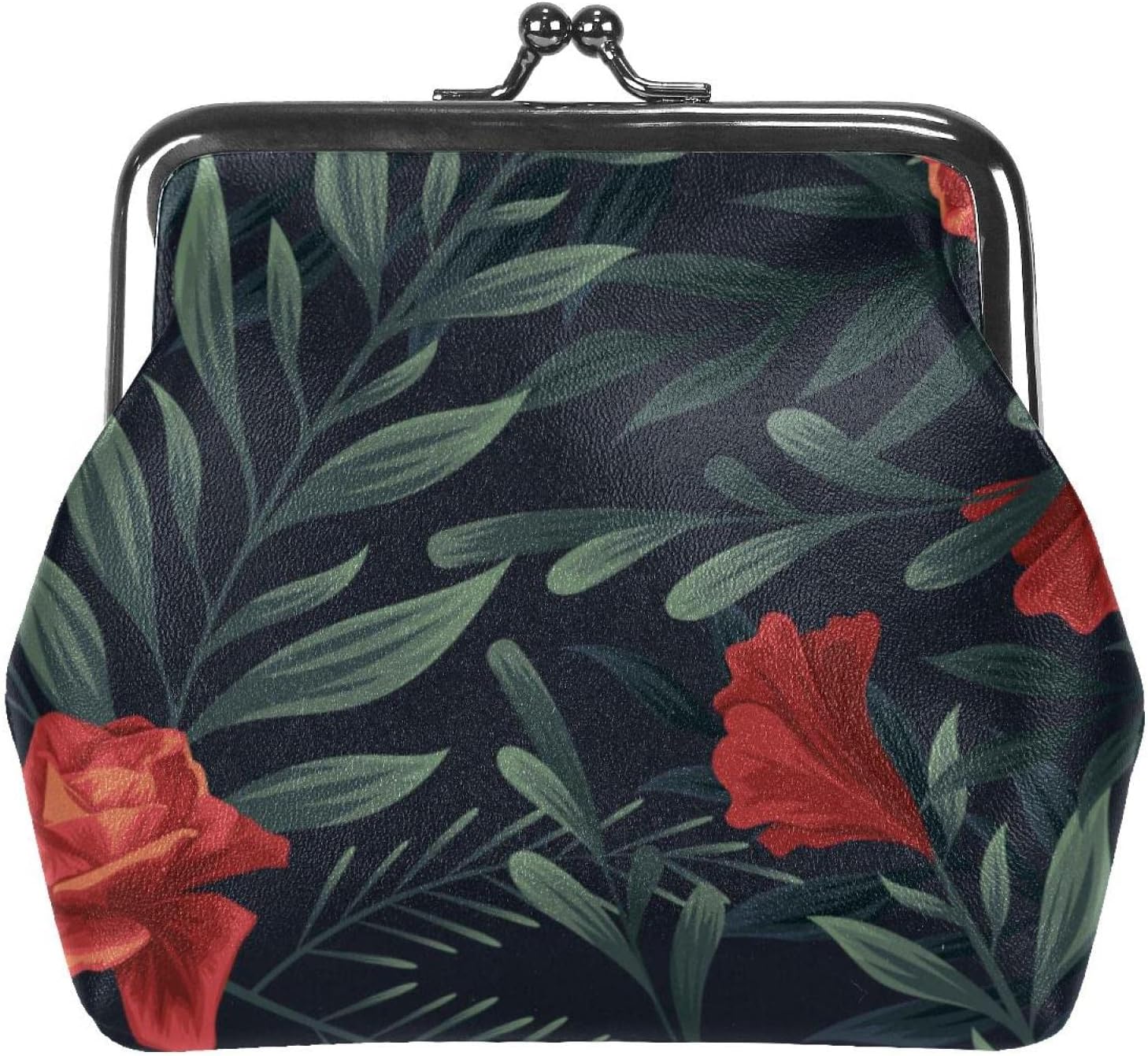 Bettli Porte-monnaie Brodé En Toile Avec Boucle Et Boucle