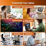 15.6" Laptop Computer, AMD Ryzen 3 3200U Up to 3.5GHz,8GB DDR4, 256GB SSD, Win11 pro, Office 365, 15.6 Inch Full HD IPS Display, Backlit Keyboard, Lightweight Notebook for Business and Students