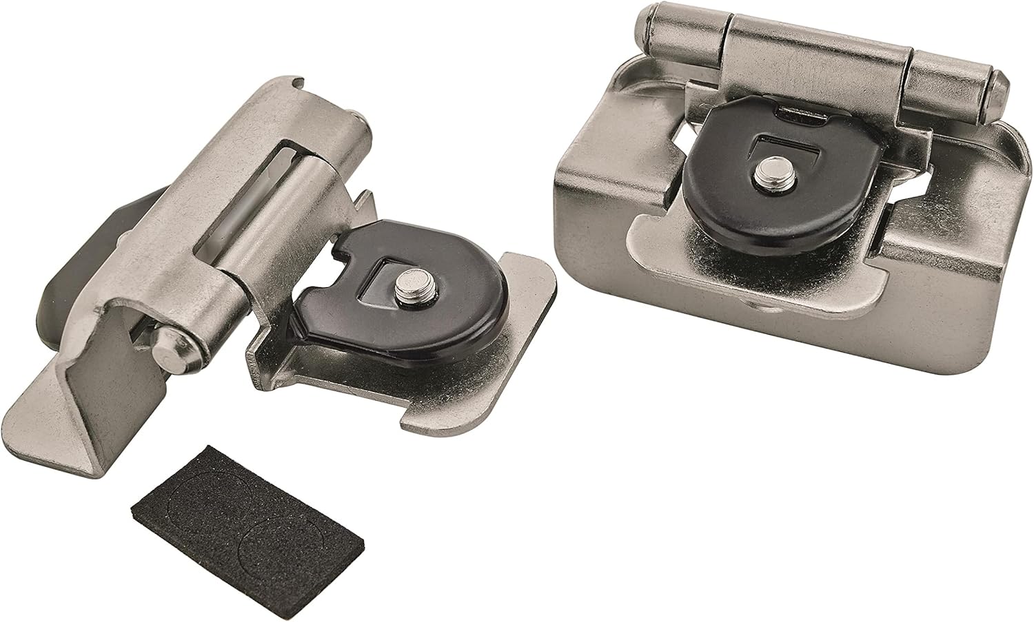 Amerock BP8704G10 Double Demountable Hinge 1/2Inch Overlay, Satin