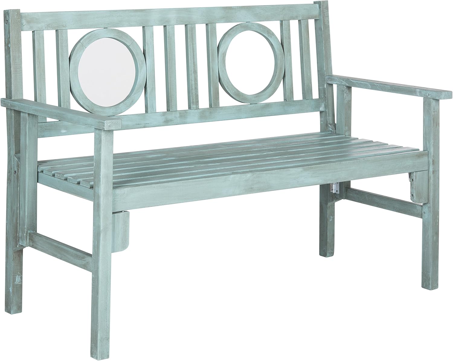 Safavieh Outdoor Living Collection Piedmont Folding Bench