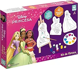Nig Brinquedos Kit de Pintura Infantil Disney Princesas