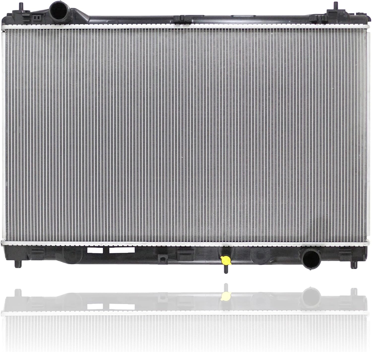 Radiator - Pacific Best Inc. Compatible/Replacement for 13570 15-17 Lexus RC300/RC350/RC200T 3.5L - Plastic Tank Aluminum Core