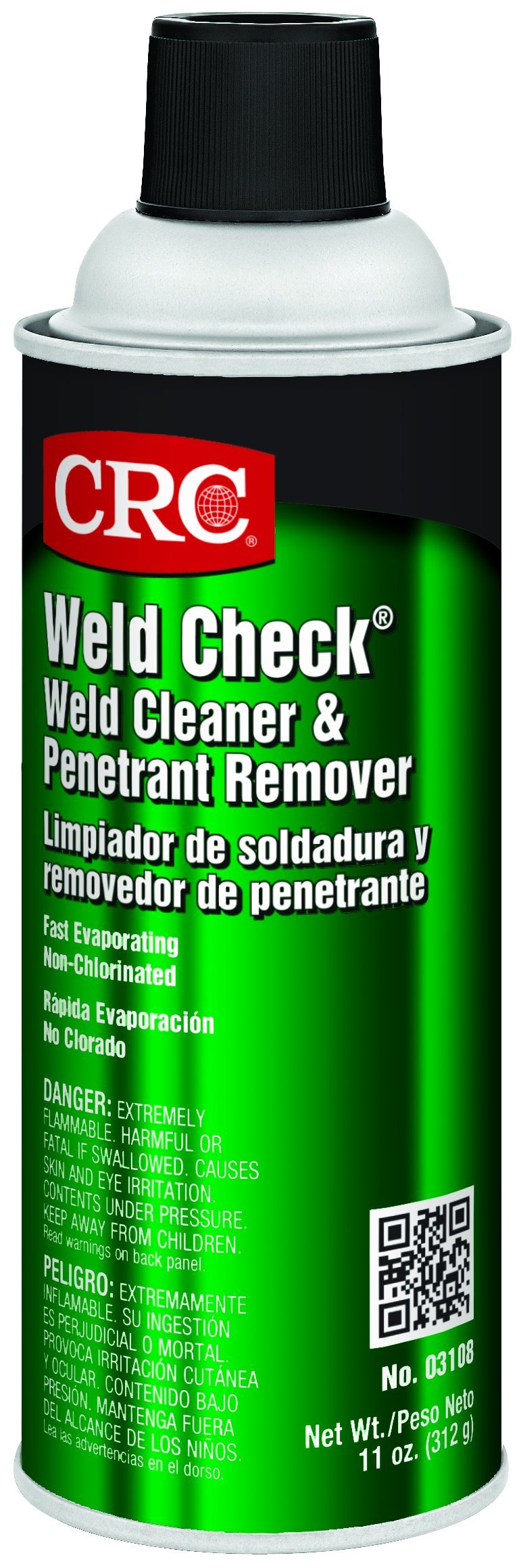 Buy CRC 3108 Weld Check Weld Cleaner and Remover, 11 oz