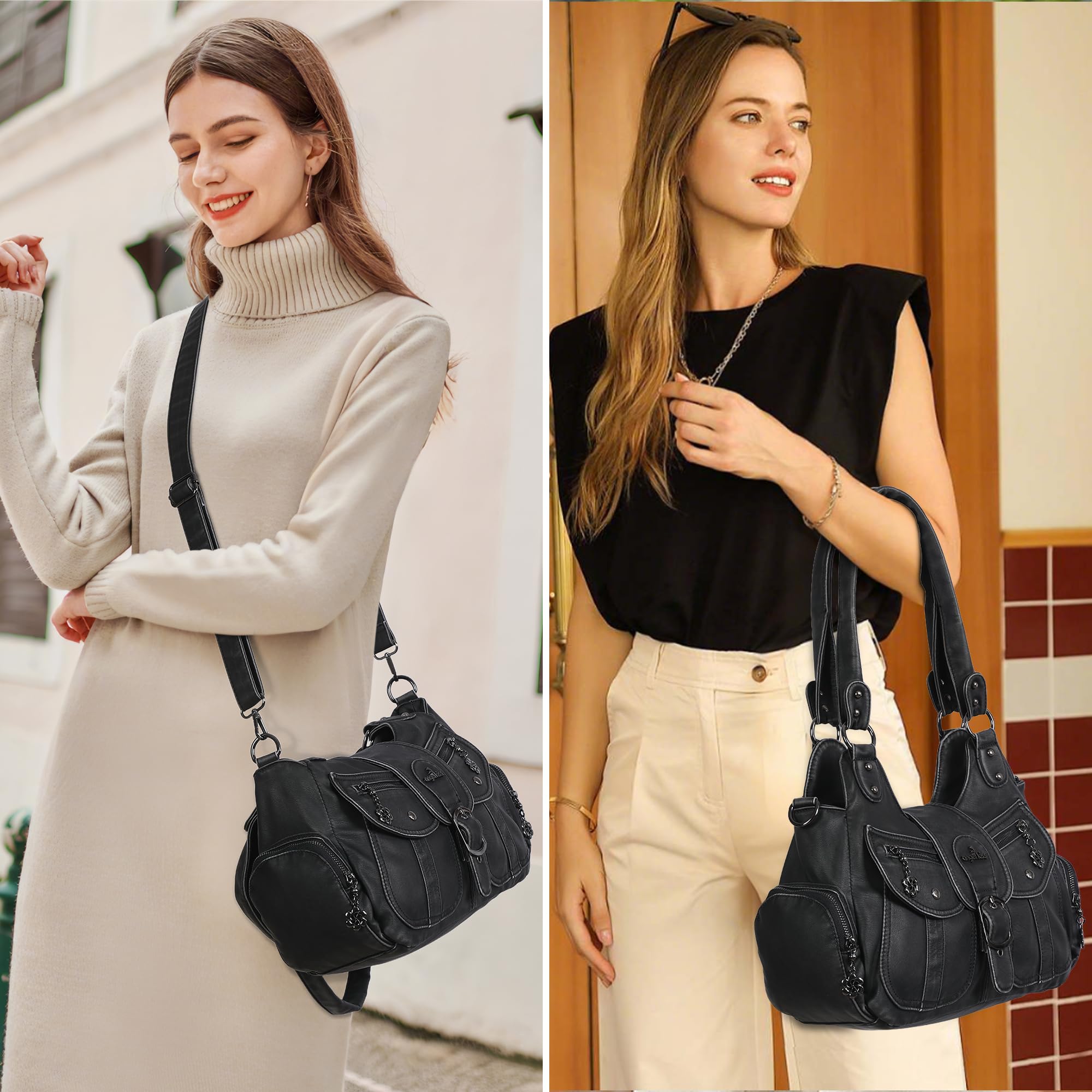 Angel Kiss hobo torba na ramię Kobiety Top-handles Bag
