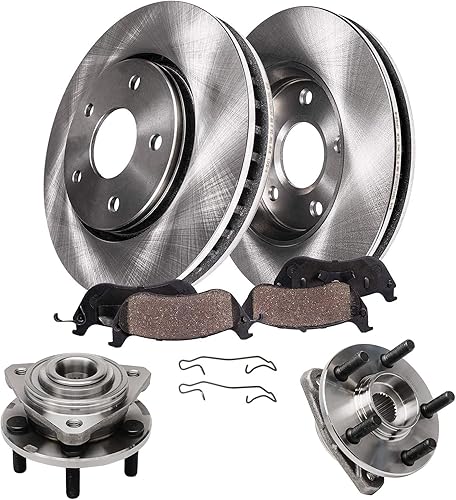 Miniatura 39 de Detroit Axle - Kit de freno delantero de repuesto para frenos 04-06 Scion xA xB Rotores 2004 2005 2006 pastillas de freno de cerámica