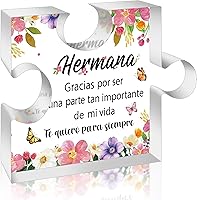 Vista 14 de Regalos de cumpleaños para papá en español de Yopyame - Placa acrílica de rompecabezas para decoración de escritorio de oficina Recuerdo