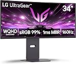 LG 32G810SA Moniteur intelligent de jeux 32-inch Ultragrains 4K UHD (3840 x 2160) / IPS 144Hz, 1ms / NVIDIA G-Sync Compatible, AMD FreeSync Prime, / VESA DisplayHDR 400, HDMI, DisplayPort, USB-C 65W, blanc