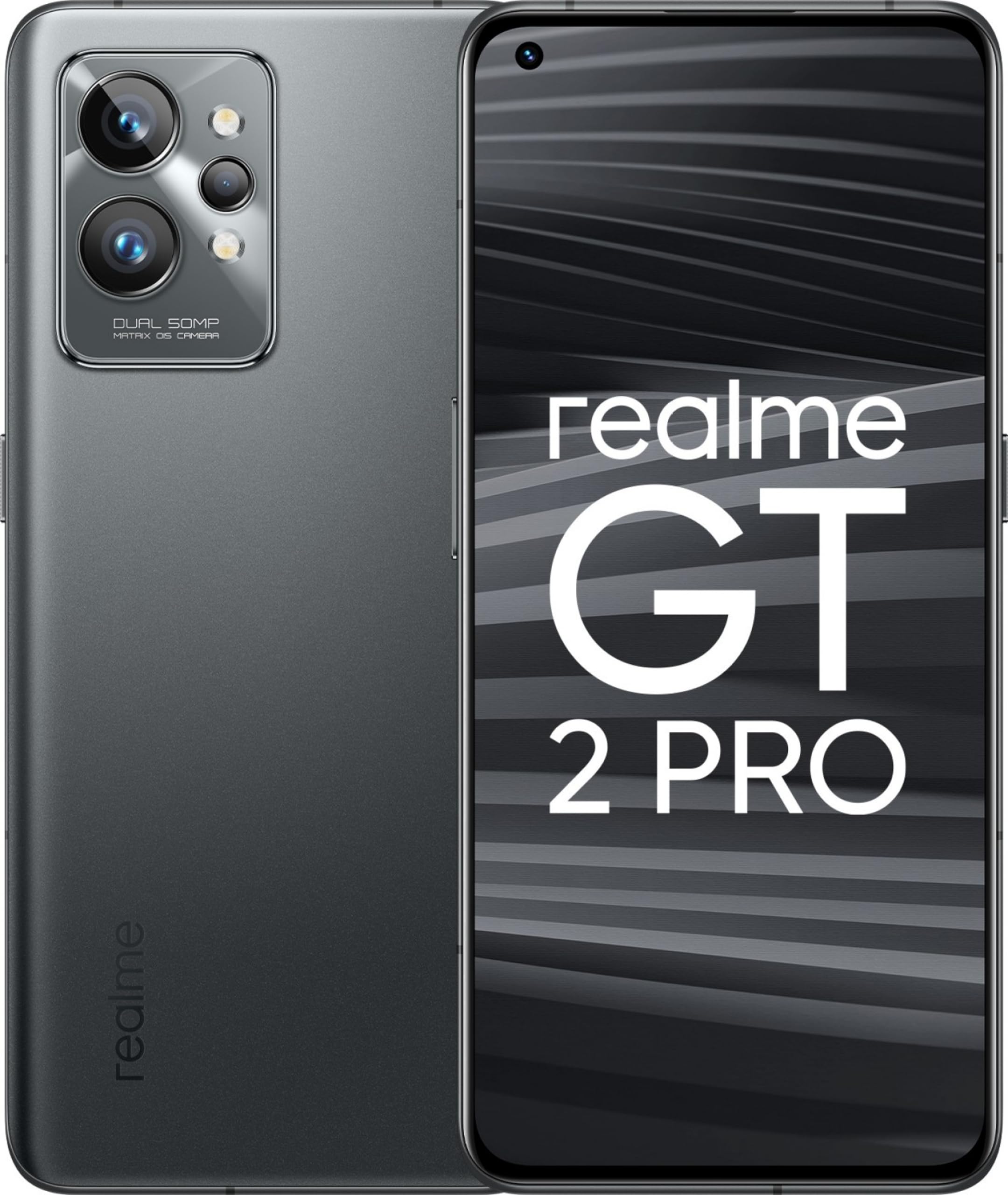 Realme GT 2 Pro (Steel Black, 8GB RAM, 128GB Storage)