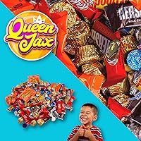 Vista 2 de Hershey - Paquete variado de dulces de chocolate, 10 libras, chocolates negros y chocolates con leche, Hershey Kisses, Reese, Kitkat y más.