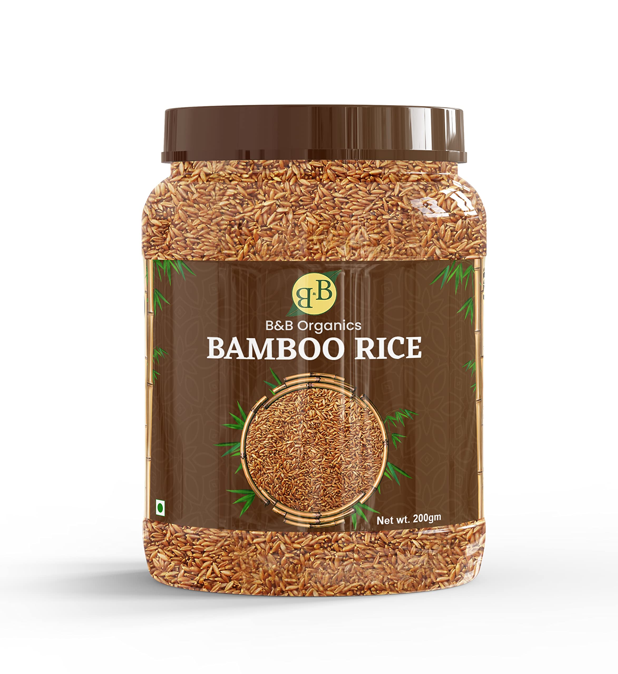 B&B Organics Bamboo Rice (200 grams), Nutrient and Fibre Rich/Moongil Arisi/Traditional Rice (B091K38WG1) Amazon Price History, Amazon Price Tracker
