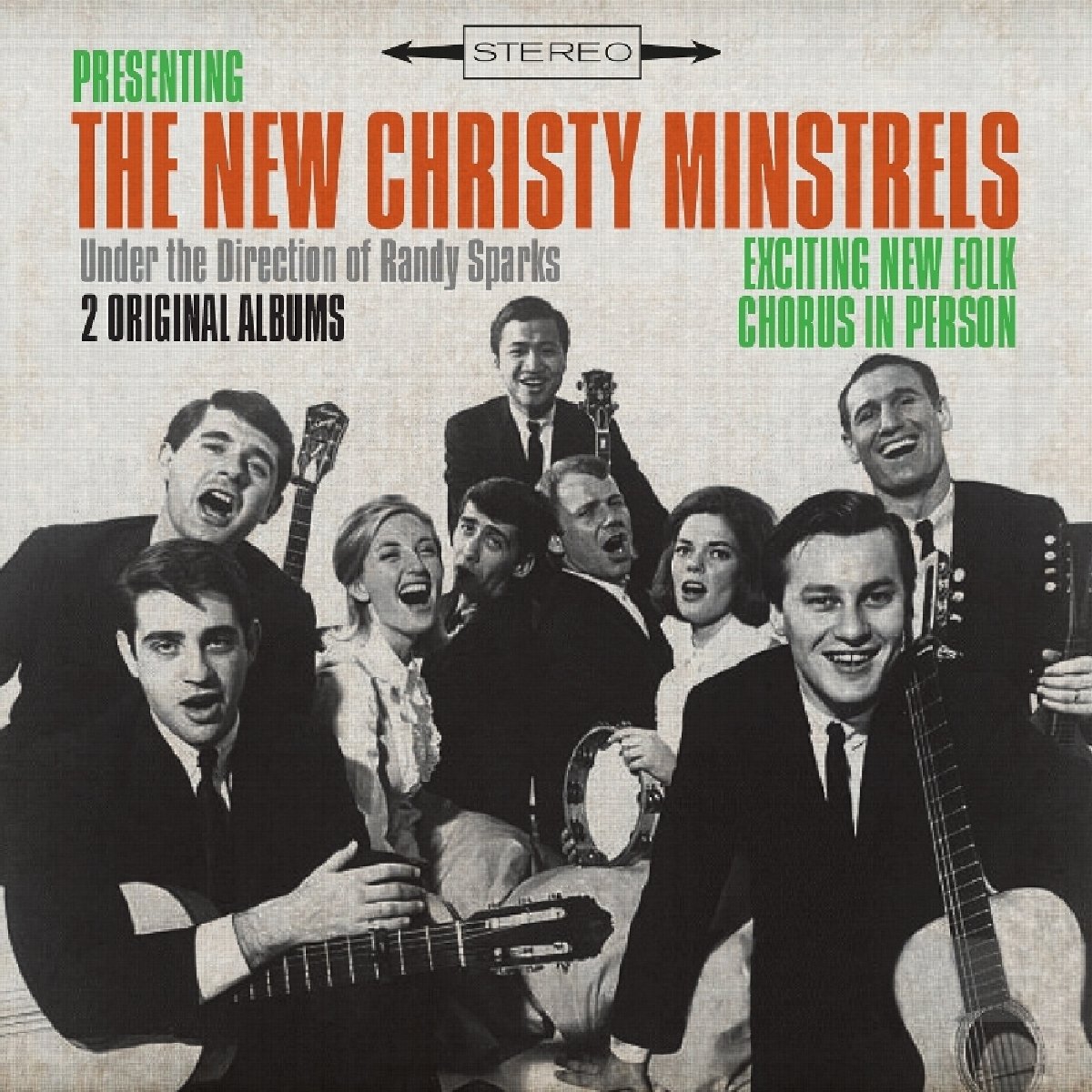 New Christy Minstrels Exciting New Folk Chorus / In Person (2 Stereo Albums Plus