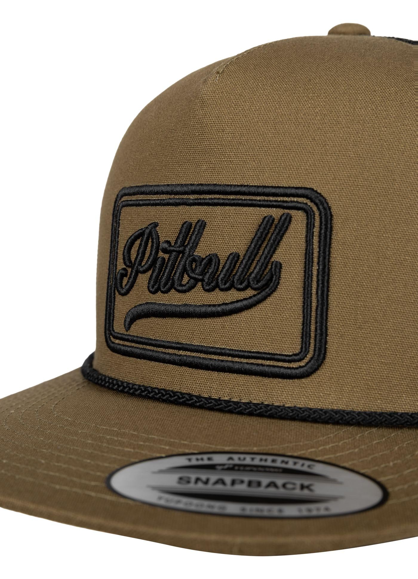PITBULL Casquette Snapback Trucker Original 1989 - Casquette en maille pour homme et femme, casquette réglable, visière plate, casquette de baseball urbain, unisexe