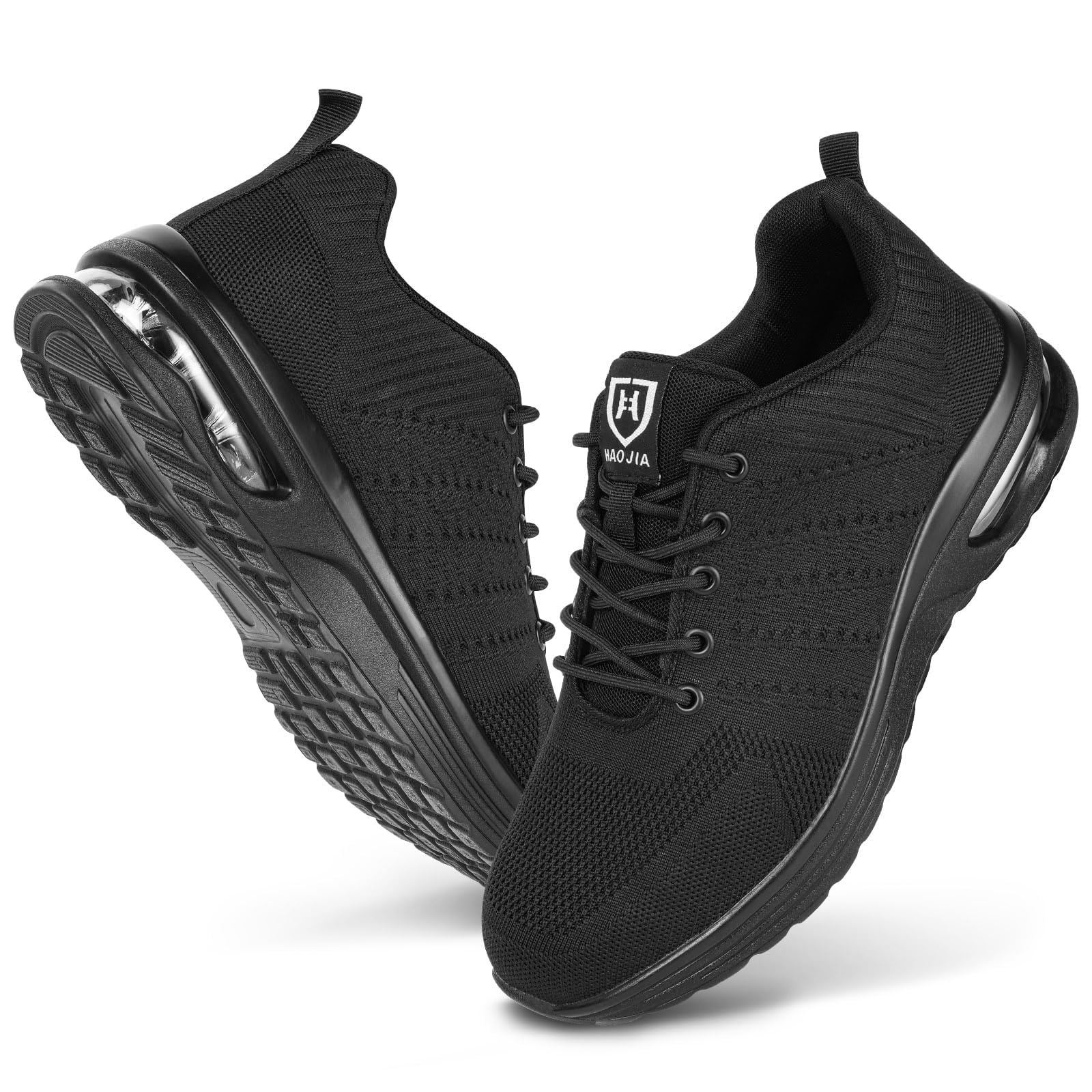 OFFCUP Scarpe Antinfortunistiche Uomo Scarpe da Lavoro Sneaker da Lavoro Punta in Acciaio Leggere Scarpe da Trekking Traspiranti Comode Anti-Smash Anti-Perforazione Traspiranti Antiscivolo