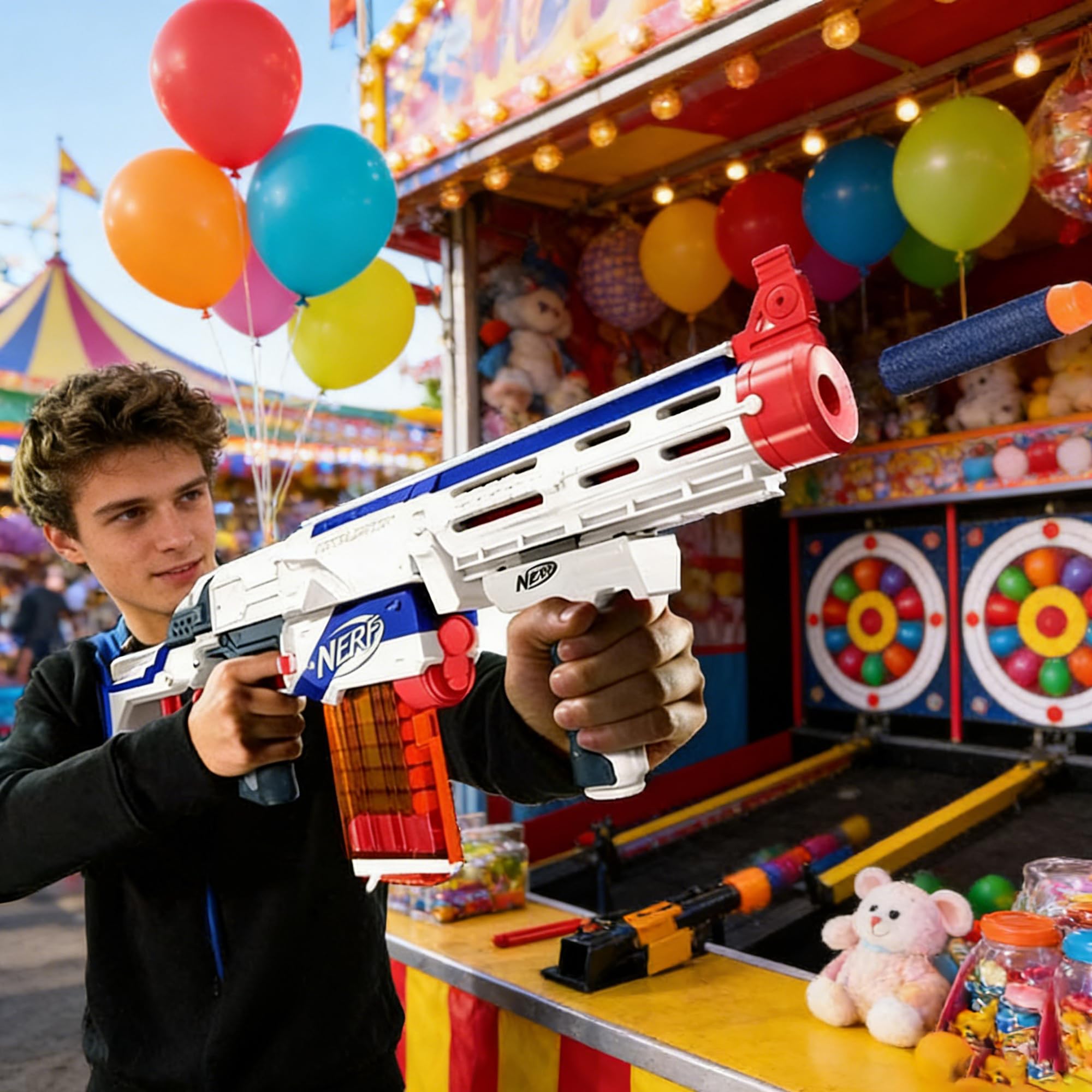 400 Pezzi Dardi Proiettili, 7.2cm Proiettili per Pistole Nerf Fortnite per Pistola Nerf N Strike Elite Blaster Ricambio Munizioni Ricarica Compatibili, Colpi Munizioni Accessori Pallottole
