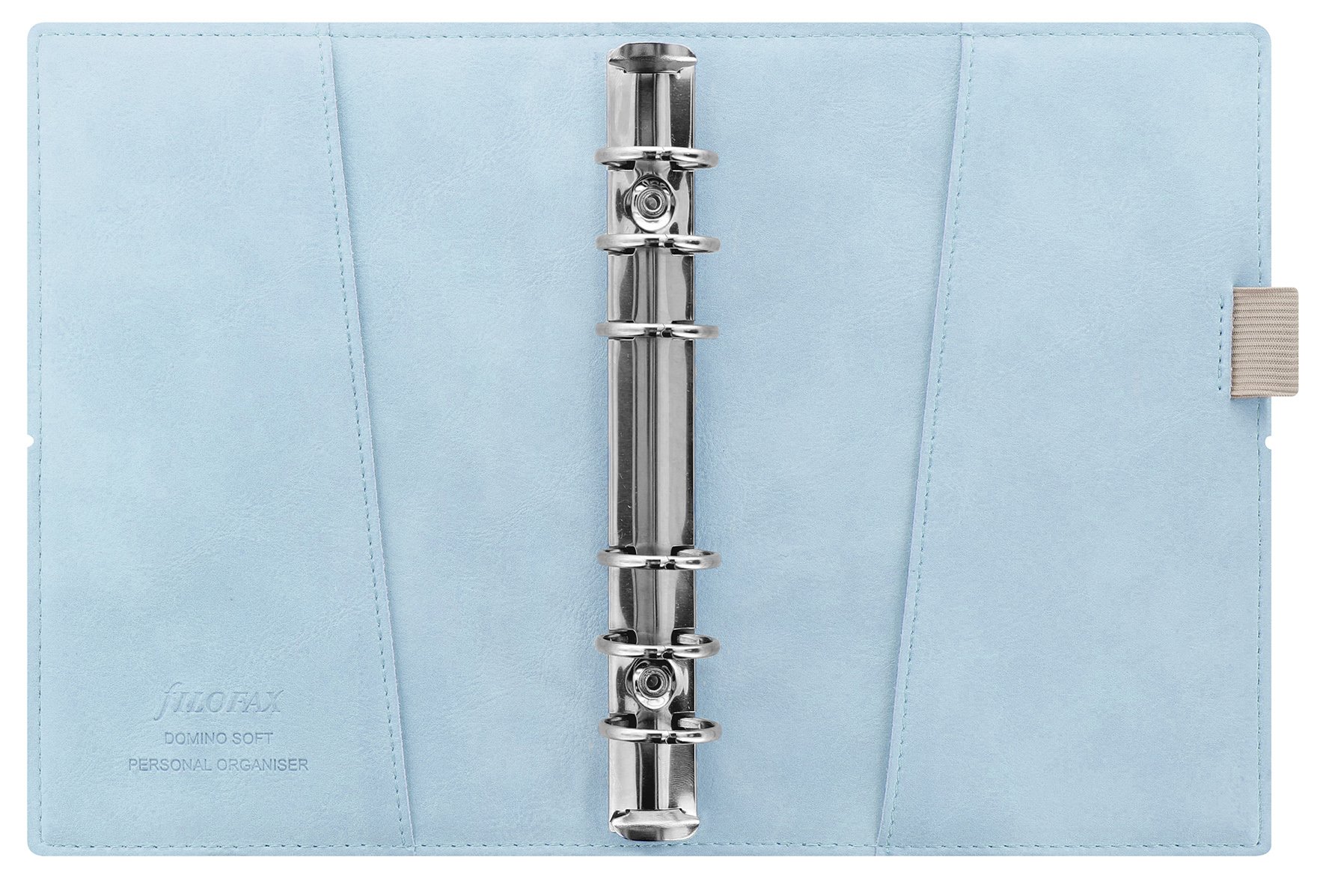 Filofax Domino Soft Personal Organiser - Blue - Image 3